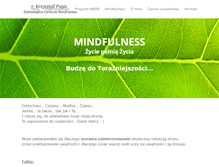 Tablet Screenshot of mindfulness-mbsr.pl